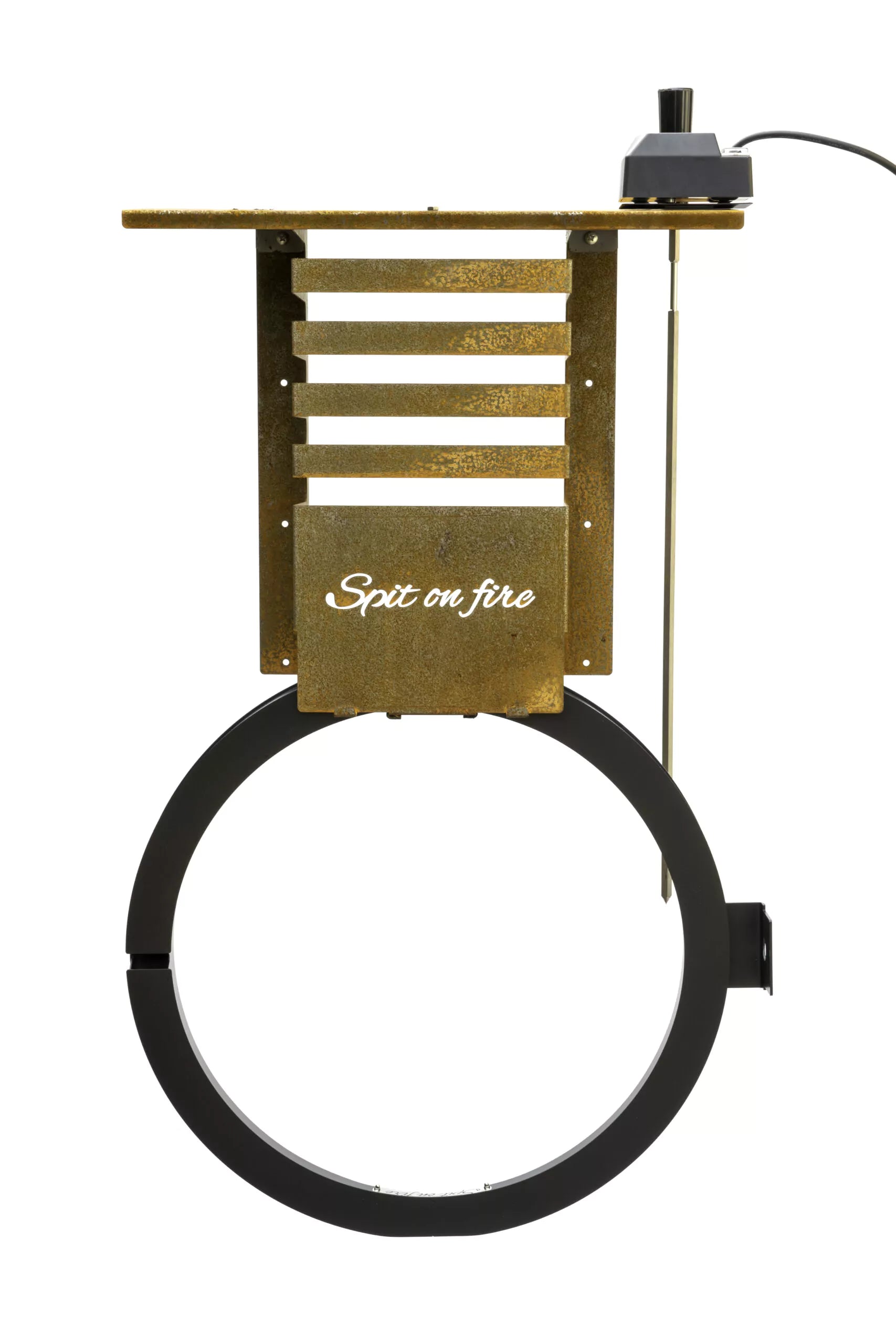 The Spit on Fire Tool & Spit Holder