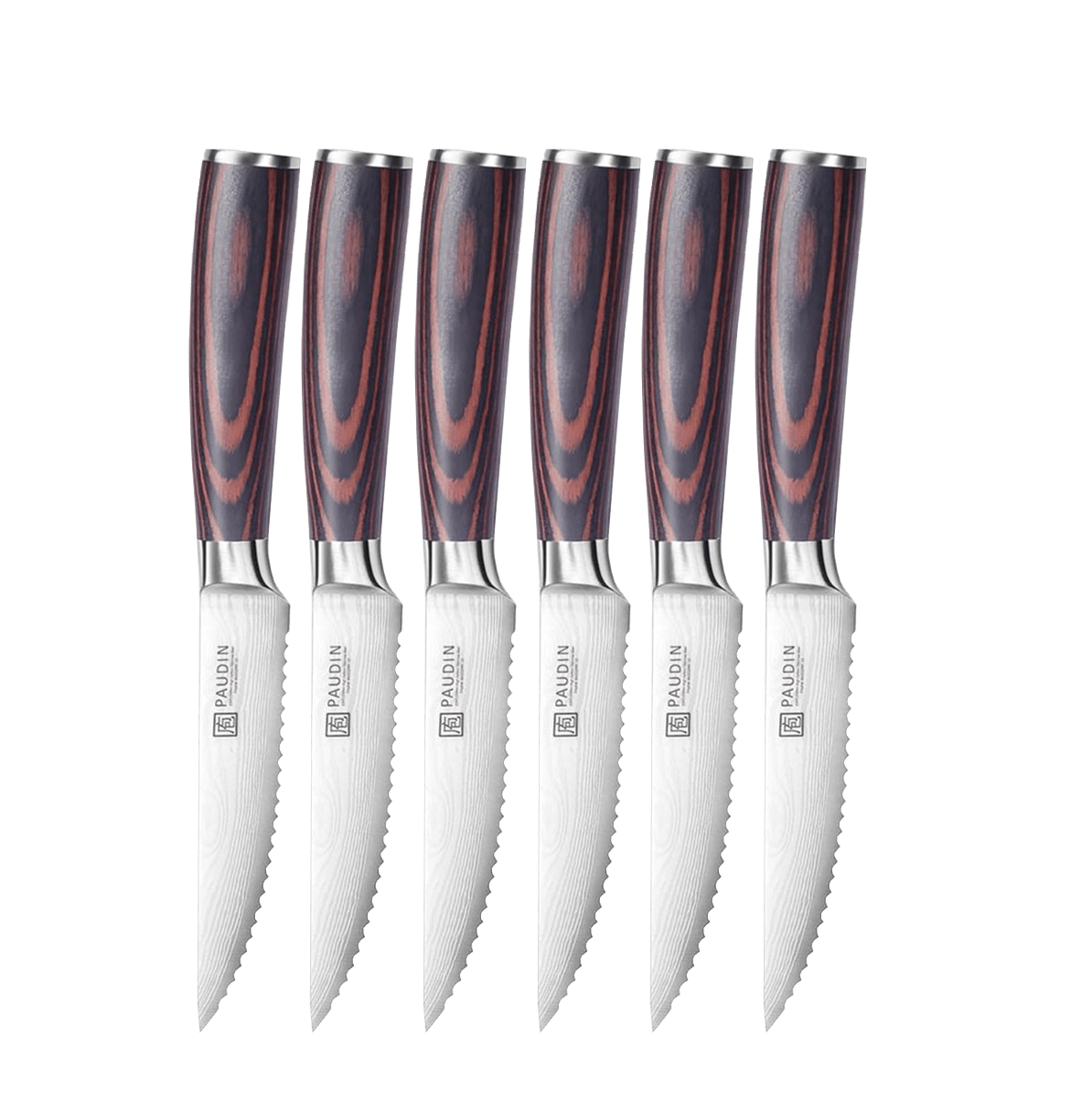 S3 Premium Steakmessen – Set van 6