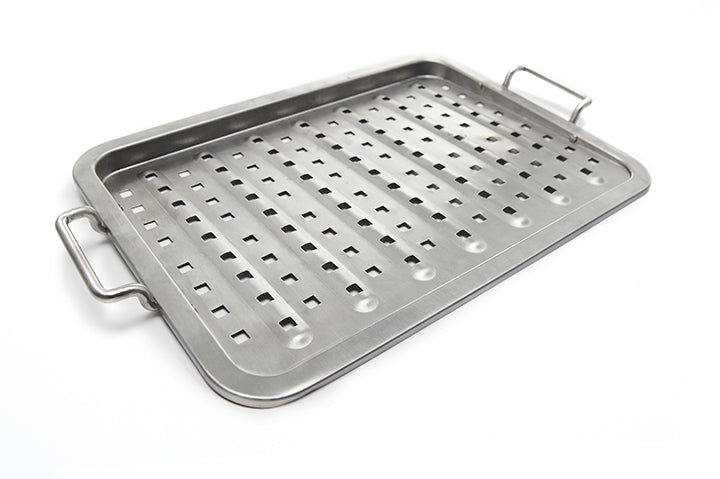 De BBQ Store, Broil King Bakplaat Inox met Gaatjes (48 x 29 cm)