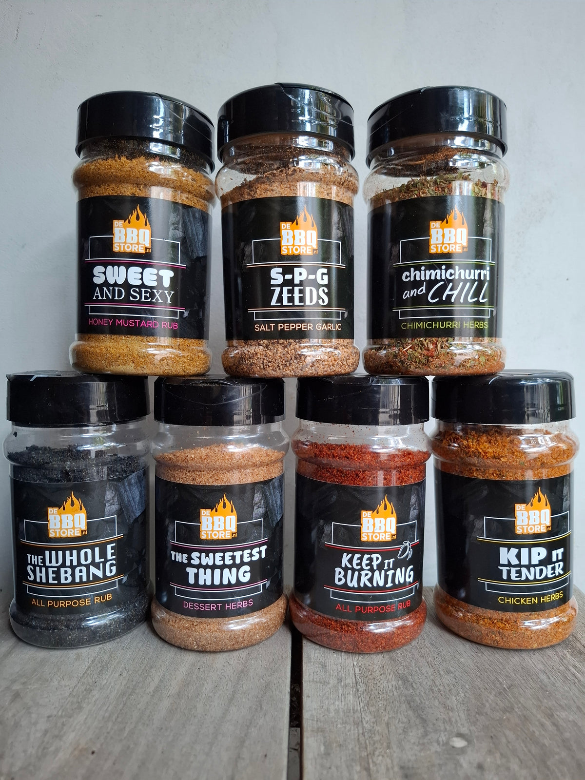 De BBQ Store Kruidenpakket 7 Stuks