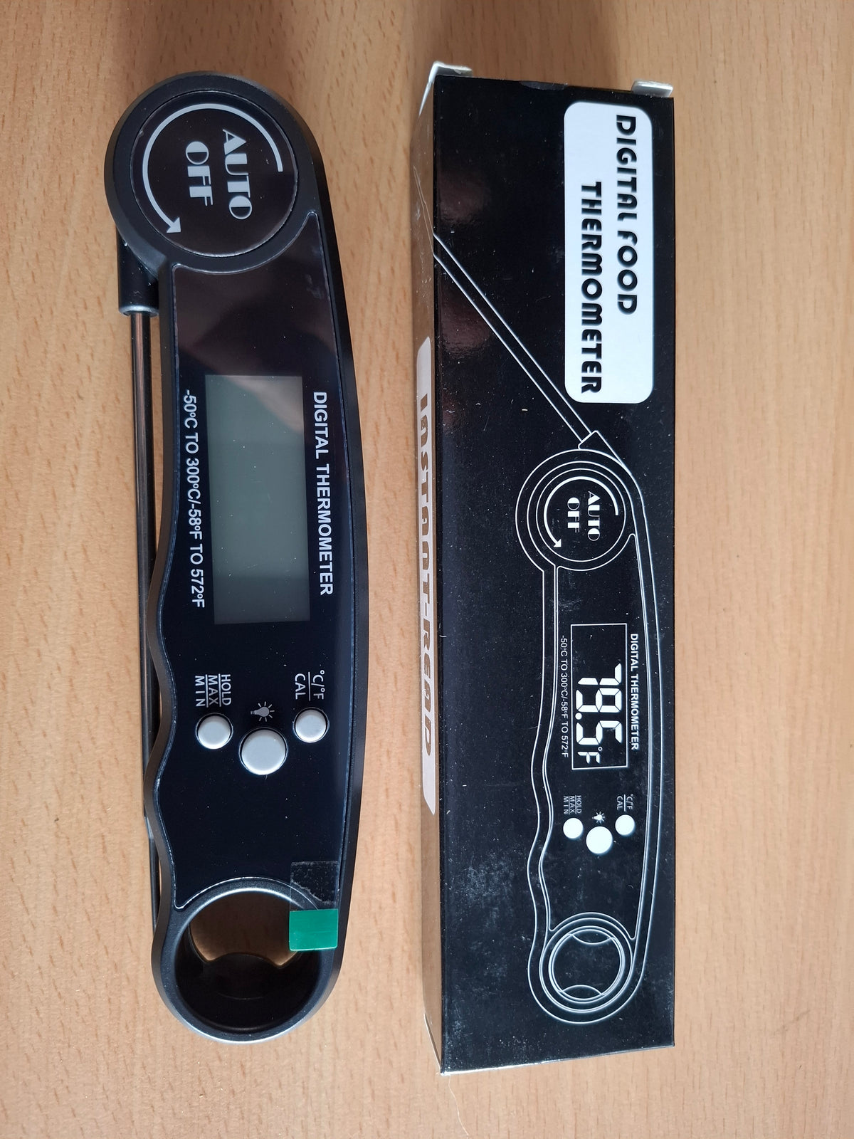 Digitale prik temperatuur meter