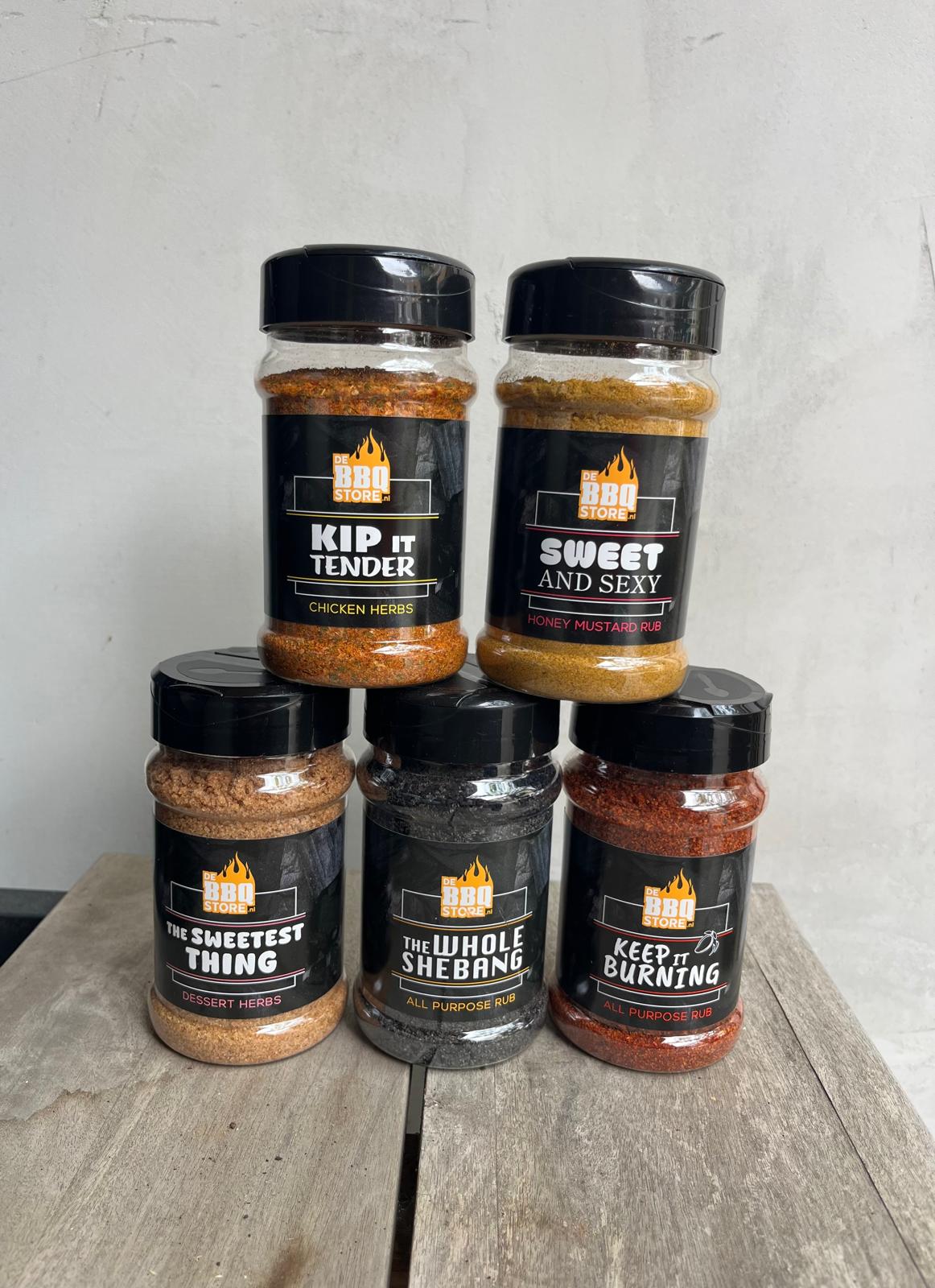 DeBBQstore kruidenpakket 5 stuks