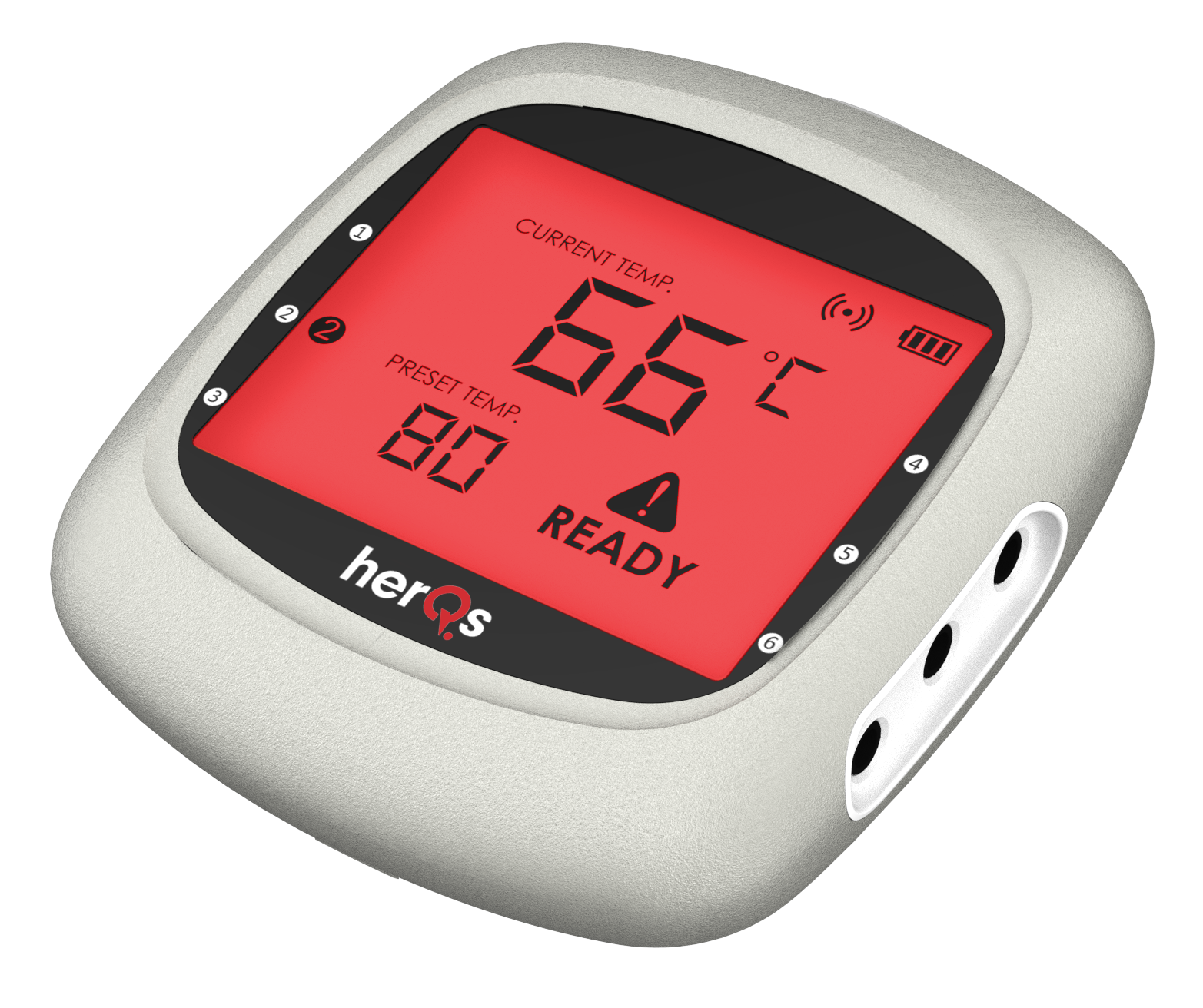 HerQs Easy Pro BBQ Thermometer