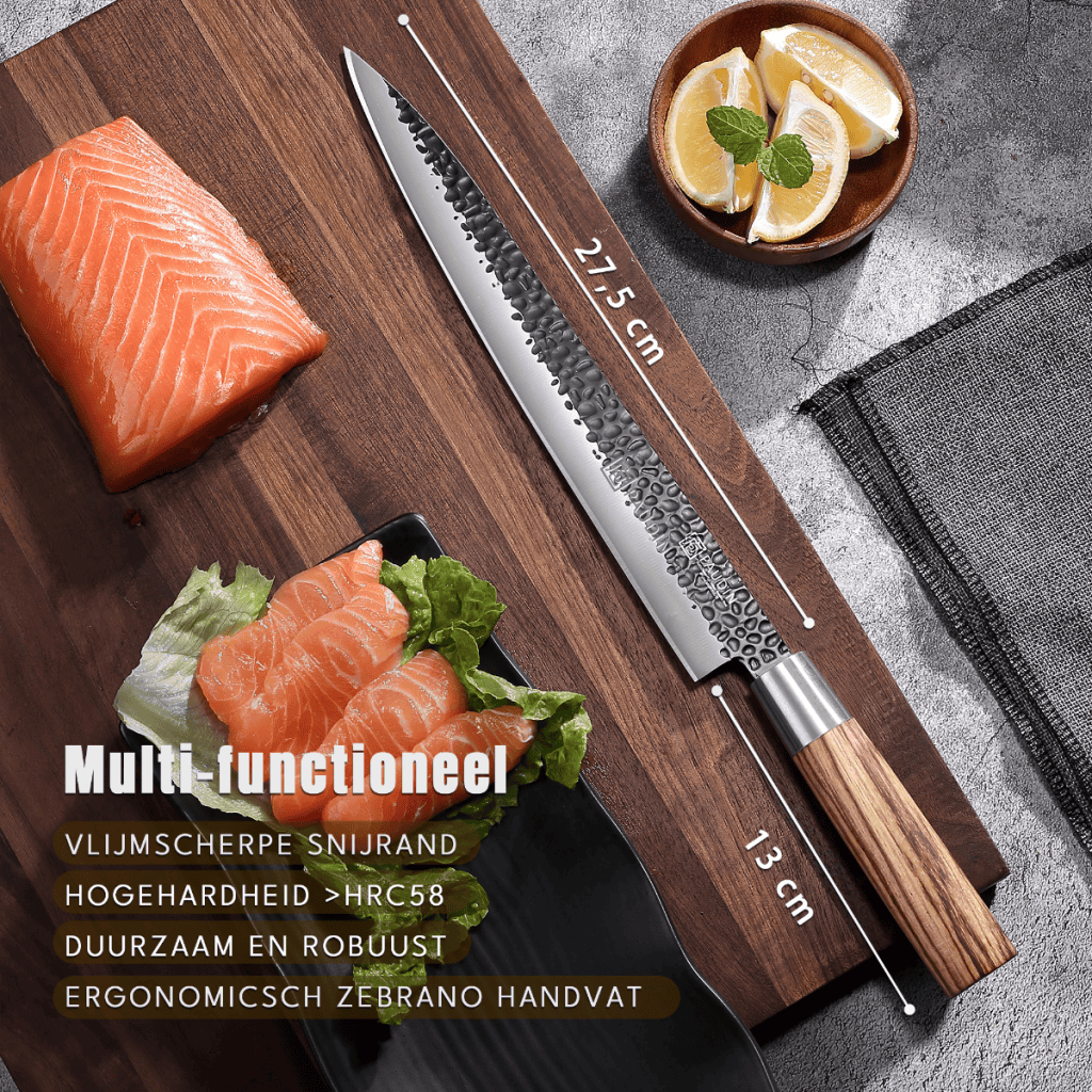 HB1 Sashimimes / Vleesmes – Hammer Black (27,5 cm)