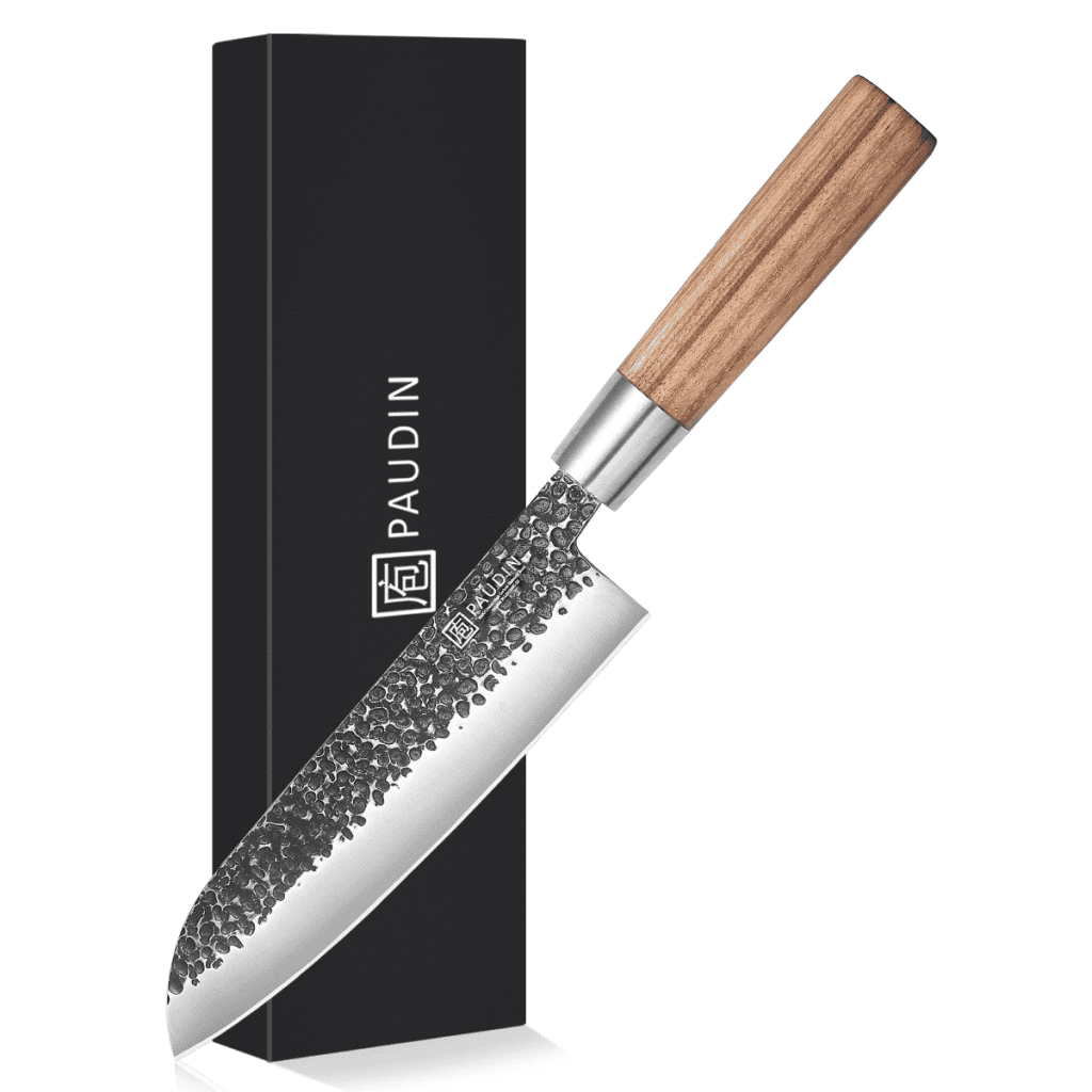 HB10 Santoku – Hammer Black (17,5 cm)
