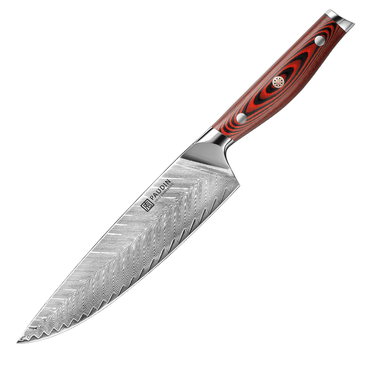 De BBQ Store, P1 Professioneel Damascus Koksmes 20 cm