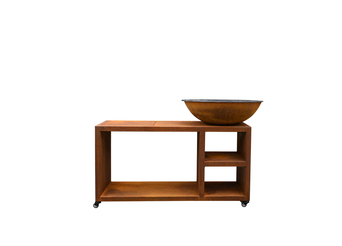 De BBQ Store, Piatto tavolo transportabile medium corten