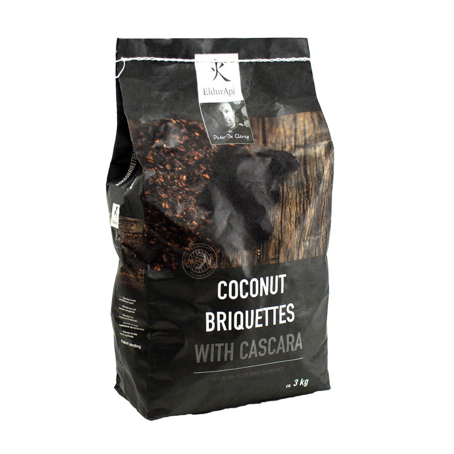 De BBQ Store, BBQ Flavour Cocos Briquettes with Cascara